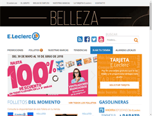 Tablet Screenshot of e-leclerc.es