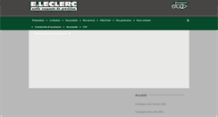 Desktop Screenshot of e-leclerc.fr